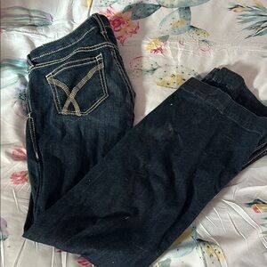 Women's Dark Blue Jeans
